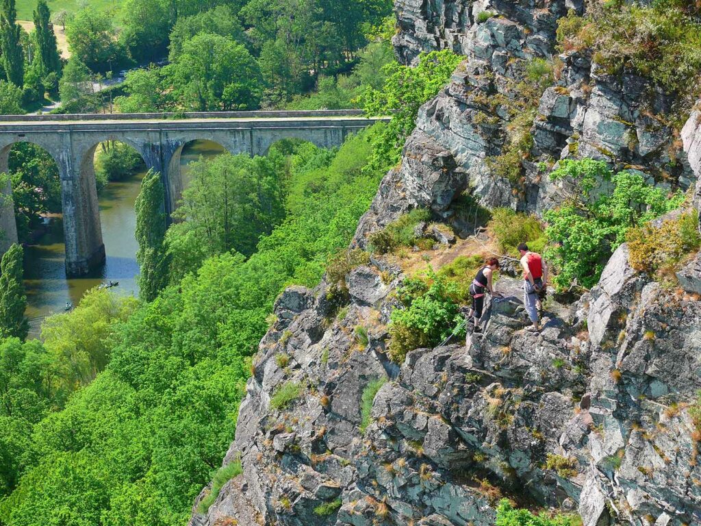 Escalade à Clécy